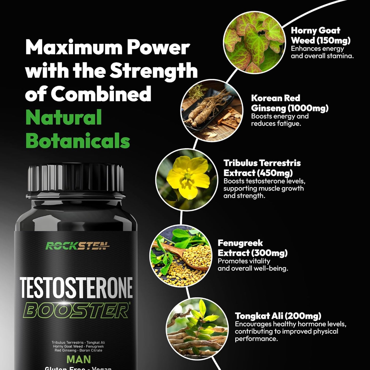 Testosterone Booster Men Supplement