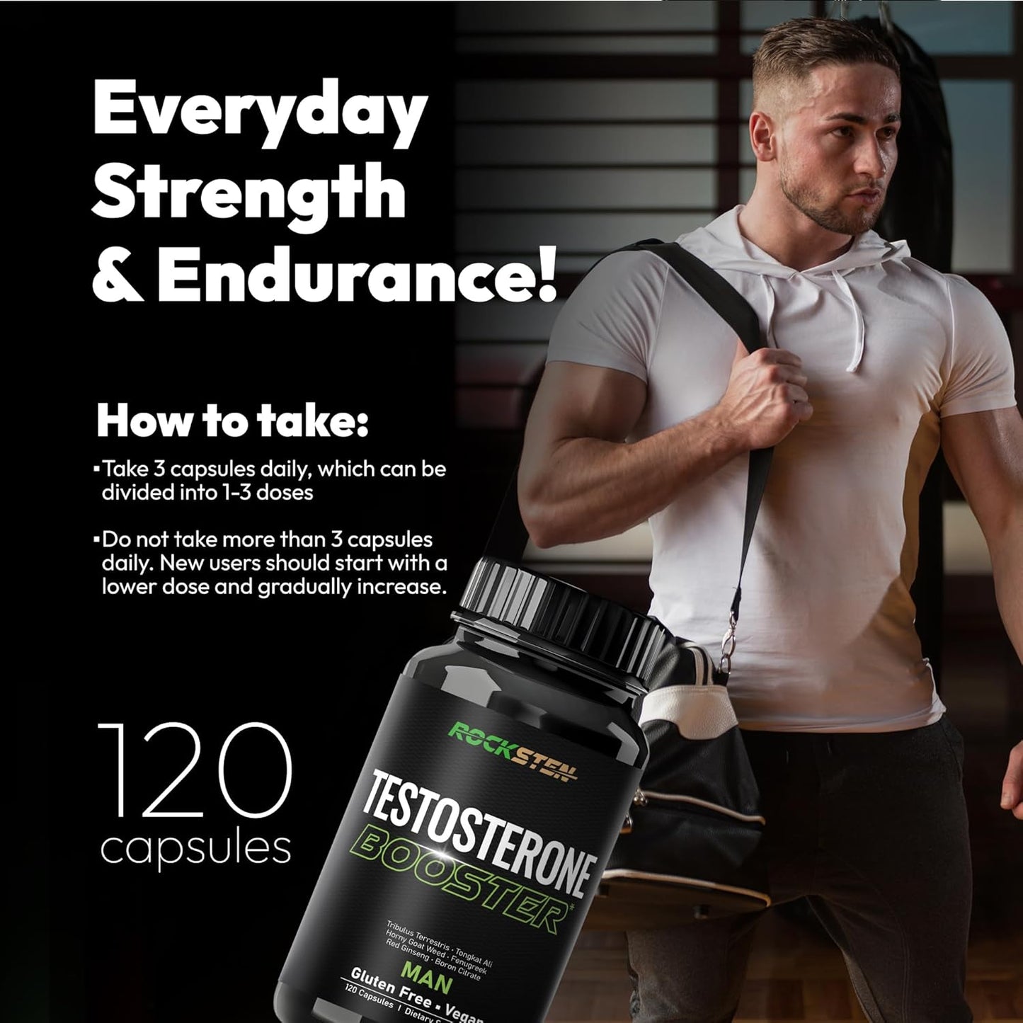 Testosterone Booster Men Supplement